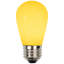 Ampoules de rechange opaques jaunes à DEL S14 - 1,3 watts