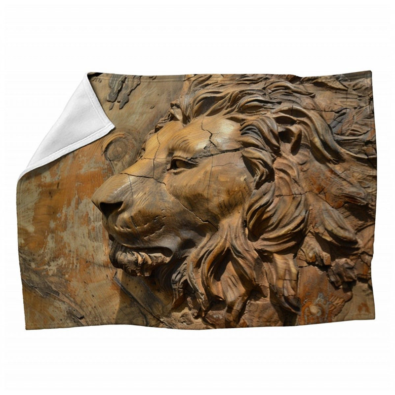 Machine Printed Throw Blanket, 60" x 80"