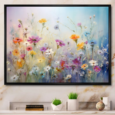 Wildflowers Blossoming Dreams - Art mural fleurs sauvages