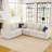 L-Shaped Modular Sleeper Sectional-101957145