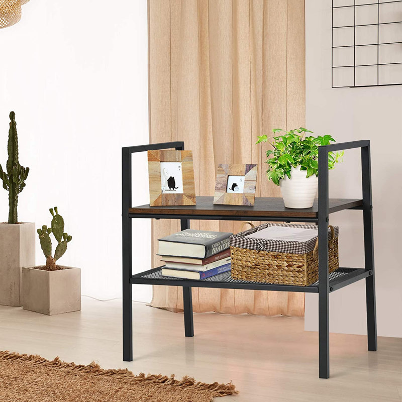 Stackable Shoe Rack For 4 Pairs Of Shoes