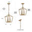 Lustre géométrique à 3 lumières Kay-724624992