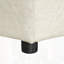 Lit simple avec repose-pieds pliant-275494448