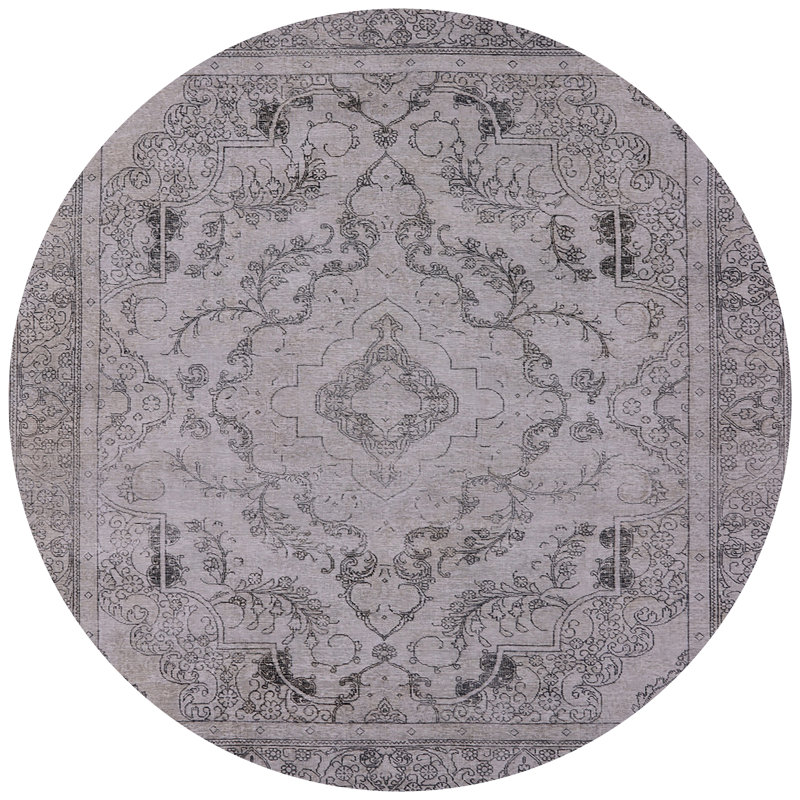 Tapis gris Sabra, Rond 7 pi