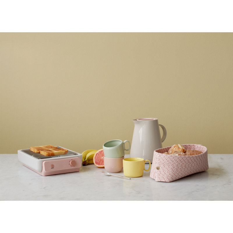 RIG-TIG By Stelton Cotton Bread Basket, 30cm H x 15cm W x 10cm D, Rose
