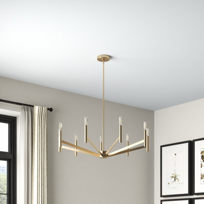 Amedee 9-Light Spider Chandelier