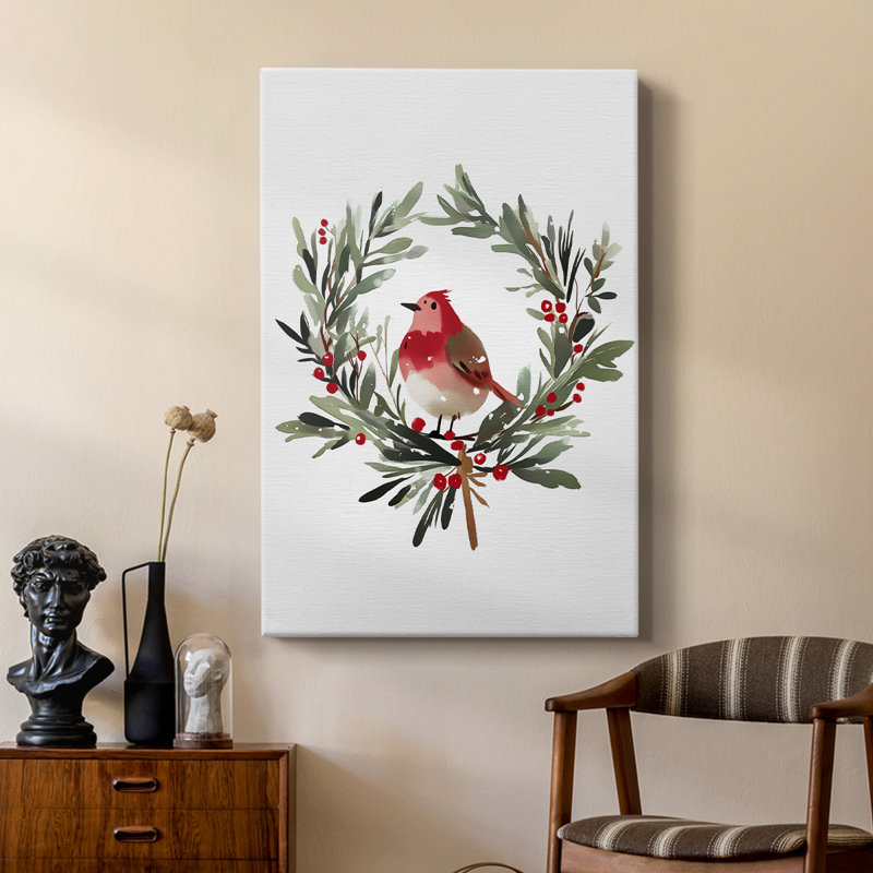 Art des Fêtes de Noël CMLV III - galerie Cavas sur mesure, H 18 po x l 12 po
