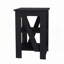 Table noire avec 2 tablettes