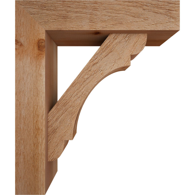 Support de bloc olympique avec entretoise décalée, 26 x 22, Cèdre rouge occidental de l 6 po (scié brut)