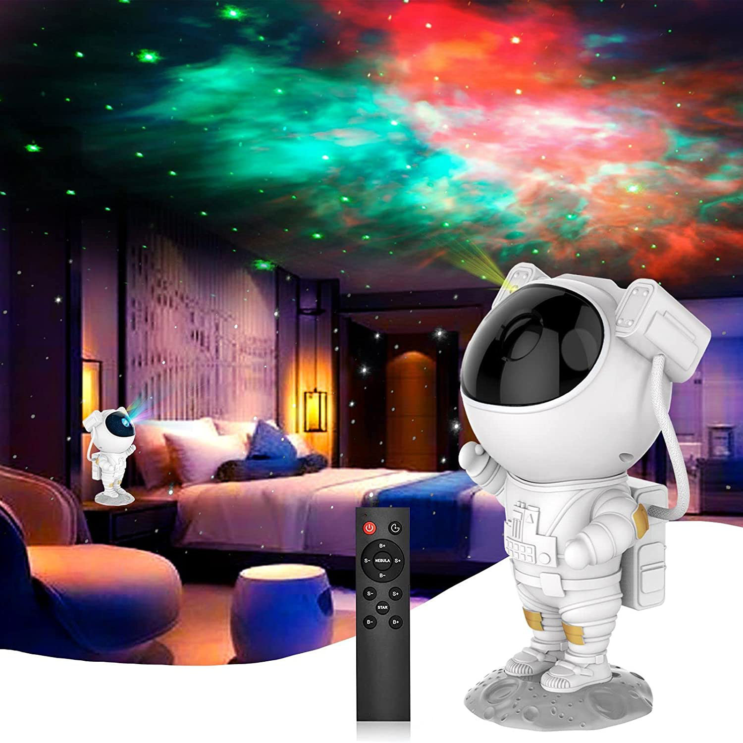 The Holiday Aisle® Astronaut Sky Projection Night Light & Reviews