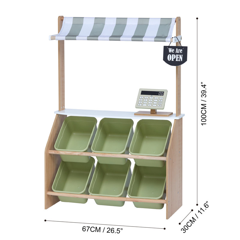 Little Helper Market Play Stand