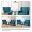 Jaqueze 73.4 Cm Wide Cotton Armchair-1326348383