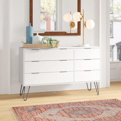 Dufresne 3+3 Wide Chest of Drawers