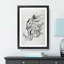 Mythical Creature by Katsushika Hokusai - Picture Frame Painting Print-55581103-55581104