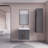 Foushee Wall Mounted 1 Single Vanity Bathroom Vanity With Acrylic Top-239850850-179541365