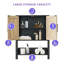 Over The Toilet Storage Cabinet With Rattan Door Bathroom Above Toilet Organizer