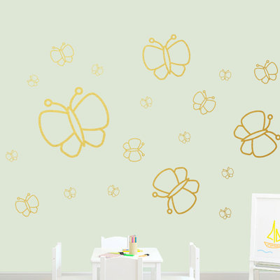 Adhésif décoratif papillons Harty
