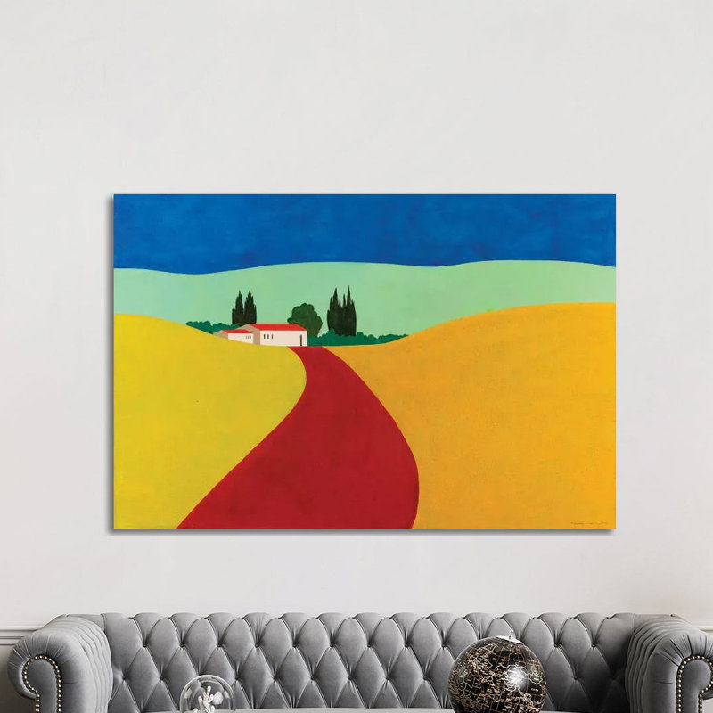 Ze'elim 2 by Itzu Rimmer - Print on Canvas, 66.04 cm H x 45.72 cm W x 3.175 cm D, Wrapped Canvas
