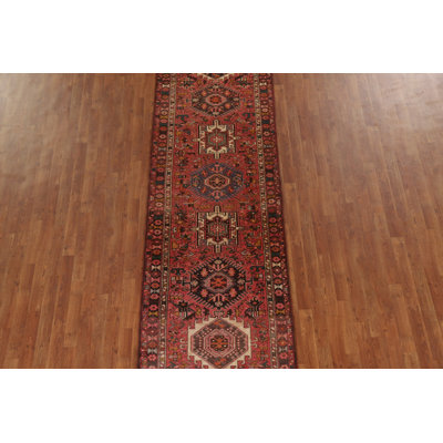 Vegetable Dye Traditional  Runner Rug 3x13