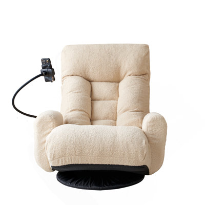 Tête et taille réglables, fauteuil de jeu, méridienne dans le salon, fauteuil pivotant à 360 degrés, fauteuil de loisir à siège rotatif
