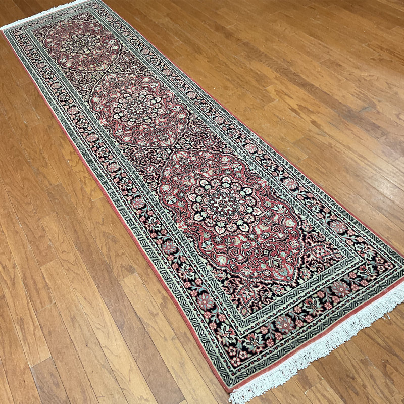  Chemin de table en laine Kashmiri fait à la main