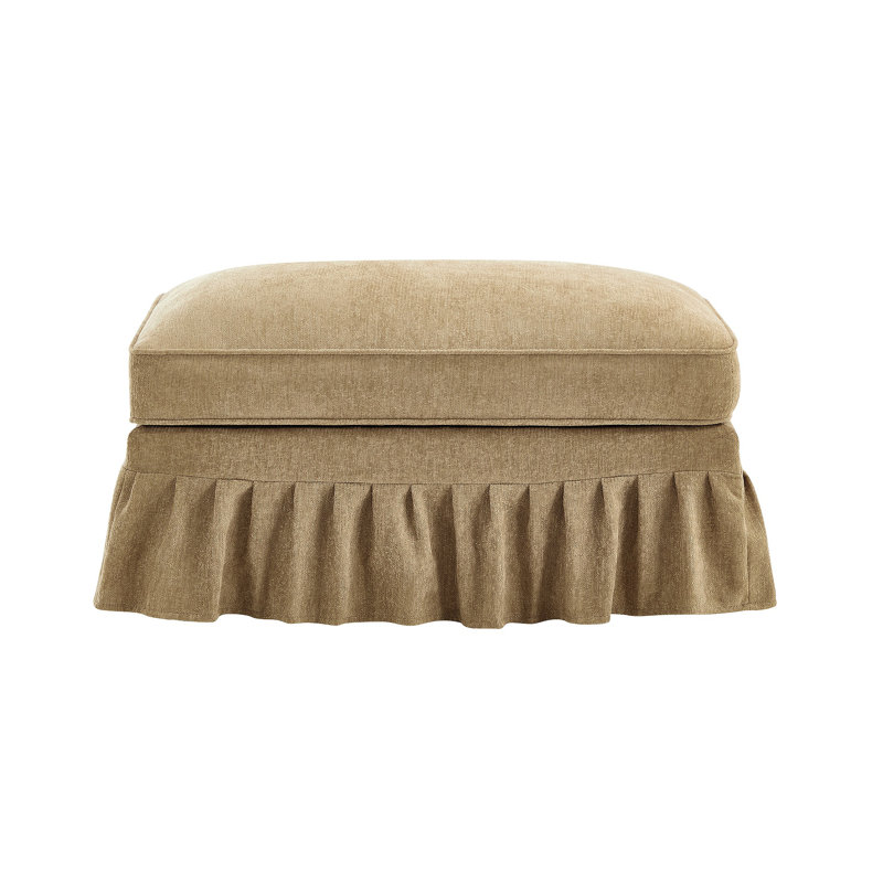 Ottoman Chenille, Light Coffee