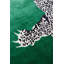 Diane Von Furstenberg Climbing Leopard Emerald Area Rug-56519677