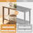 Daequain Rattan Nightstands with 2 Open Storage Shelves-109178629