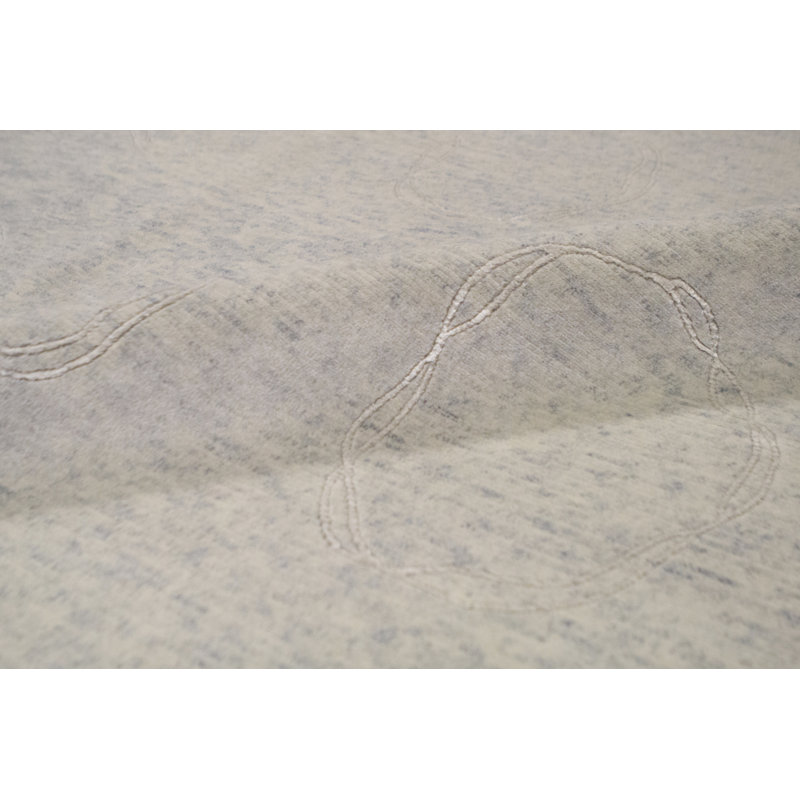 Tapis bleu clair noué à la main de haute qualité