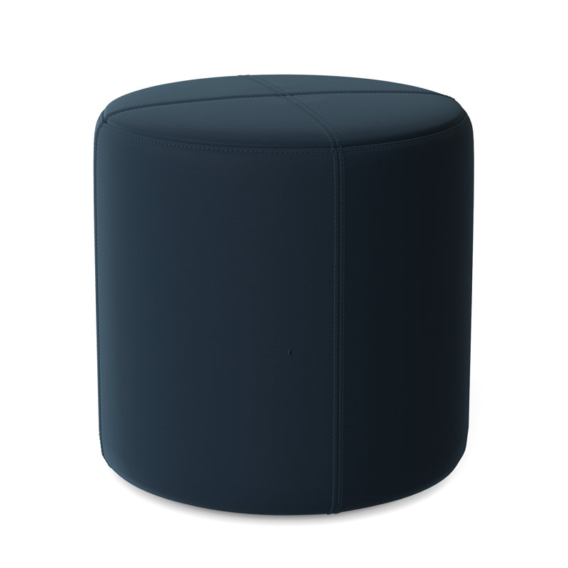 Porthleven Upholstered Ottoman, Klein Azure