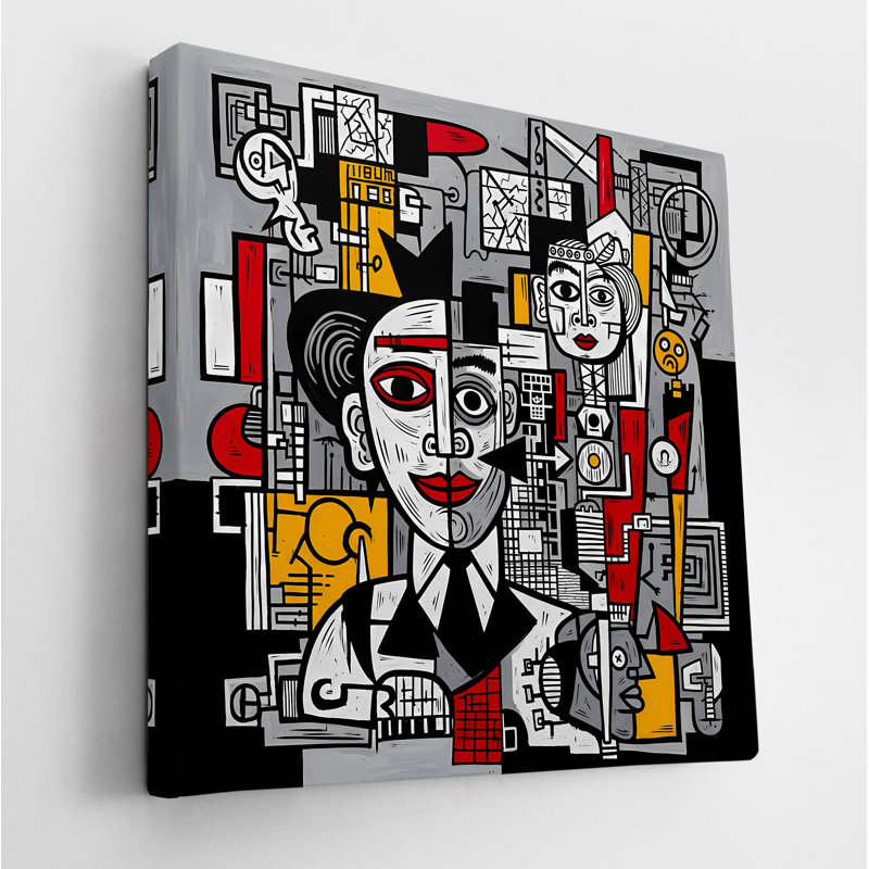 The Architect Of Face, H 42 po x l 42 po