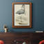 Toile encadrée de qualité supérieure embellie Antique Heron IV (ASH) - prête à être accrochée-1286946633