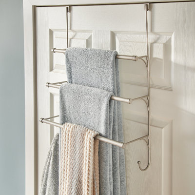 Over-the-Door Towel Rack