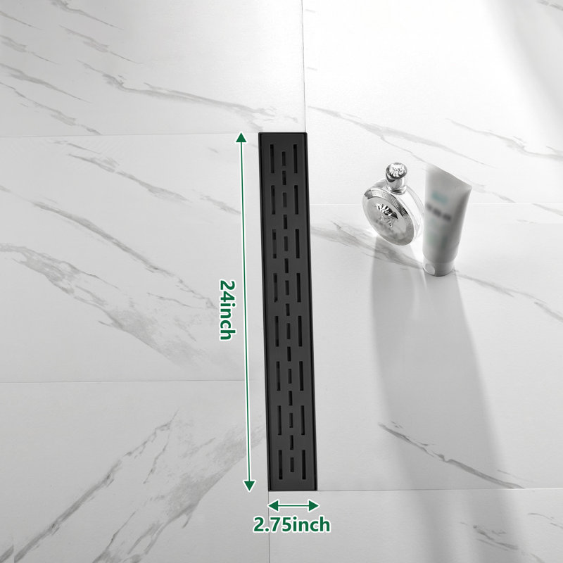 Drain de douche linéaire 24 po