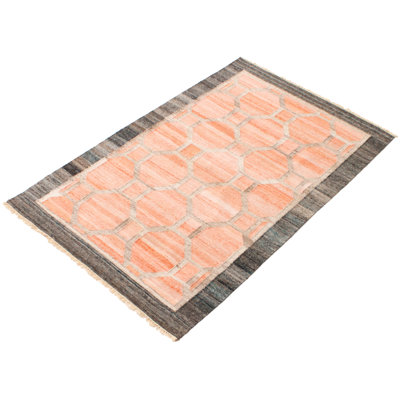 Arvenita Wool Geometric Indoor Rug