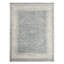 Nuit Arabe Wool Floral Area Rug in Blue-1198905719