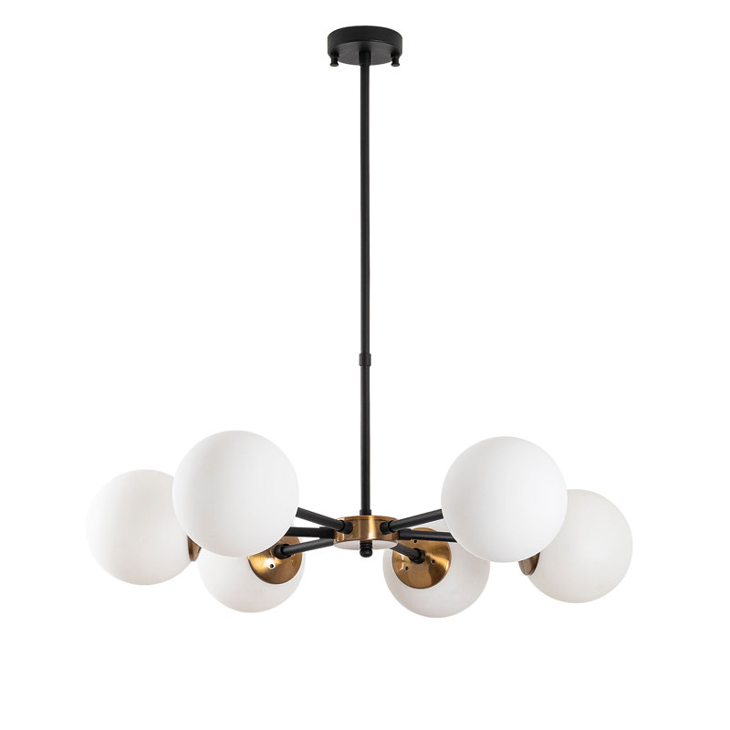 Lustre sphérique 6 lumières Spoutnik
