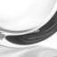 Elegance Decanter Short Platinum Band 32.5 fl oz