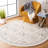 Azaruddin Hand Tufted Wool/Cotton Geometric Rug in Ivory/Black-2105240213