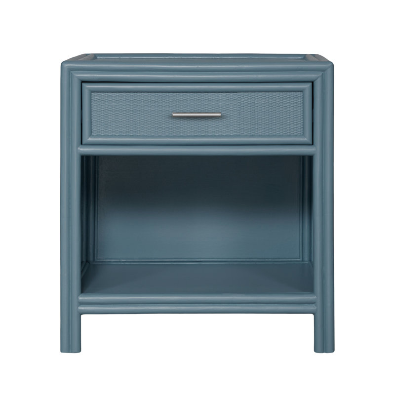 Aruba 1 - Drawer Nightstand, Regatta Blue