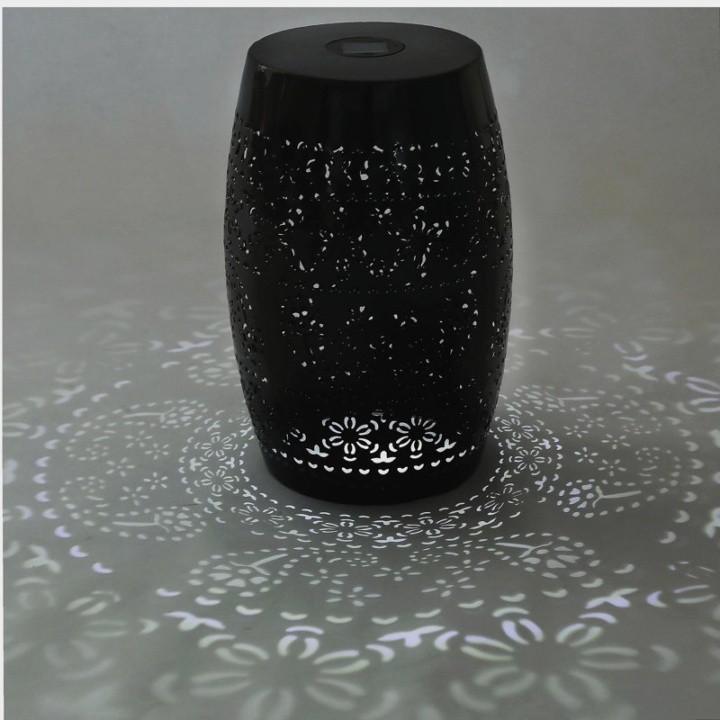 Table d'appoint SOLAR, couleur noire, Noir