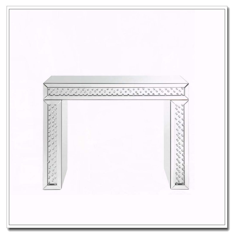 Bureau de coiffeuse avec tabouret Nysa