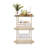 3 Tier Oval Modern Oval Side Table-659314753