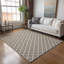 Tapis taupe Uran AMF140 lavable à la machine de qualité supérieure-1612394848