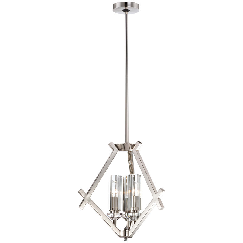 Fusano 3 - Light Geometric Chandelier