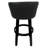 Sykes Swivel Counter Wood Bar Stool 26" Sykes - Vivian - Basin Beige - Black-1515784814-1515784831