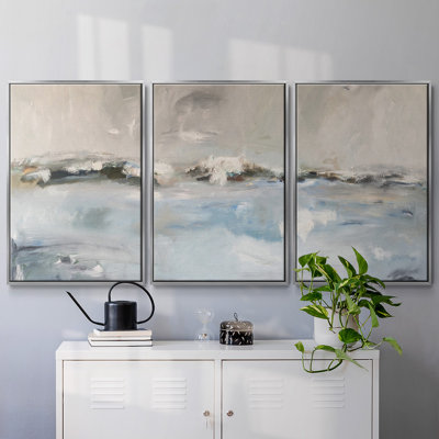 Surf Sans Turf - Toile encadrée multi-pièces
