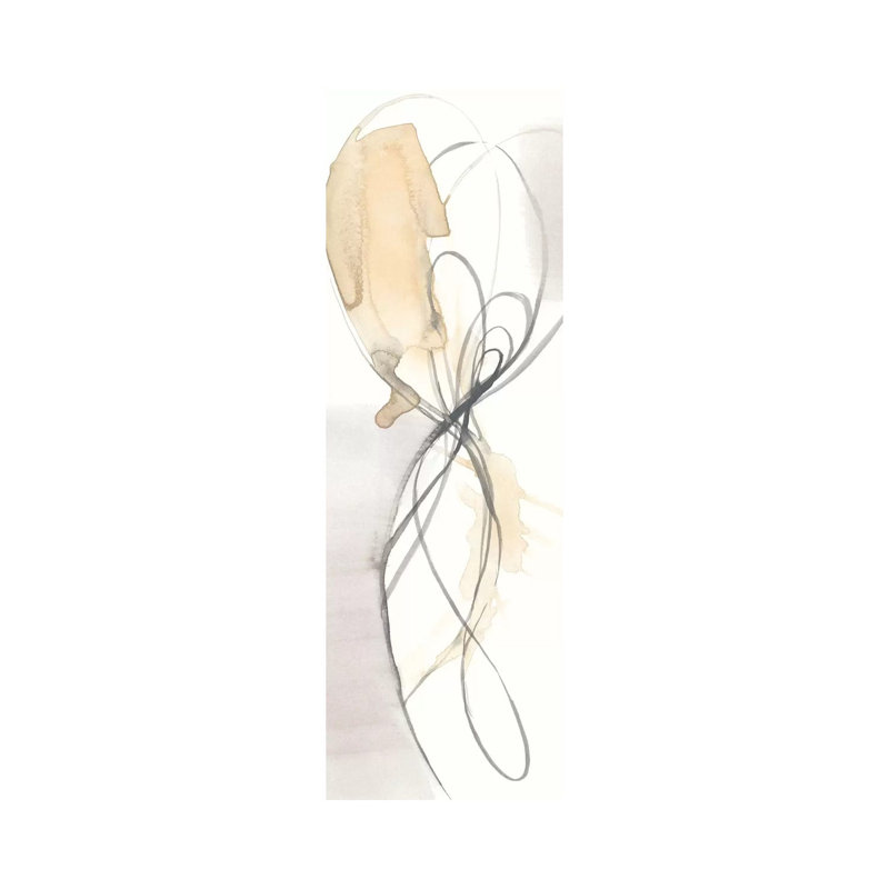 Twist Tie II by Jennifer Goldberger - Wrapped Canvas Panoramic Gallery-Wrapped Canvas Giclée, 121.92 cm H x 40.64 cm W