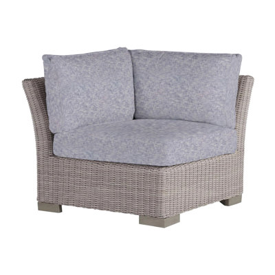 Club Woven Patio Lounge Chair with Cushions