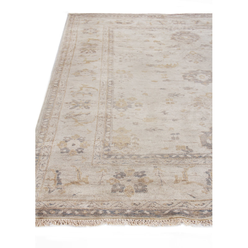 Antique Weave Oushak Wool Oriental Area Rug, Rectangle 8' x 10'